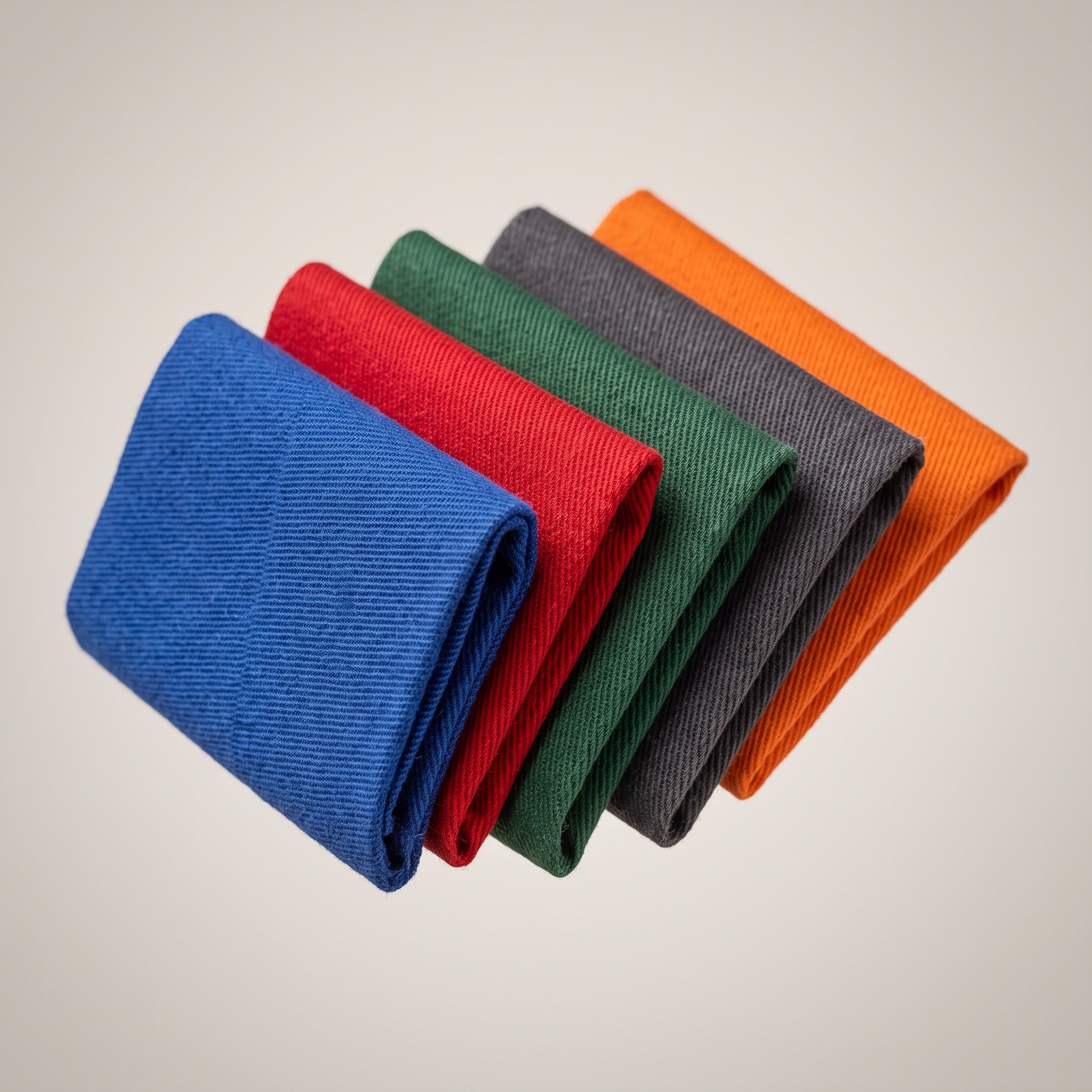 Fabric colour range