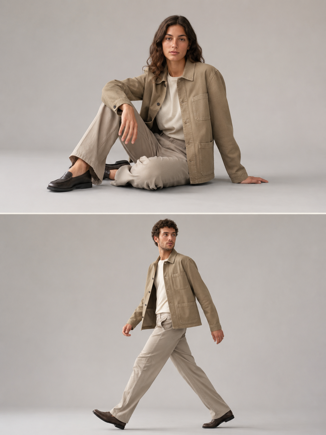 CPL Outerwear worn by a model